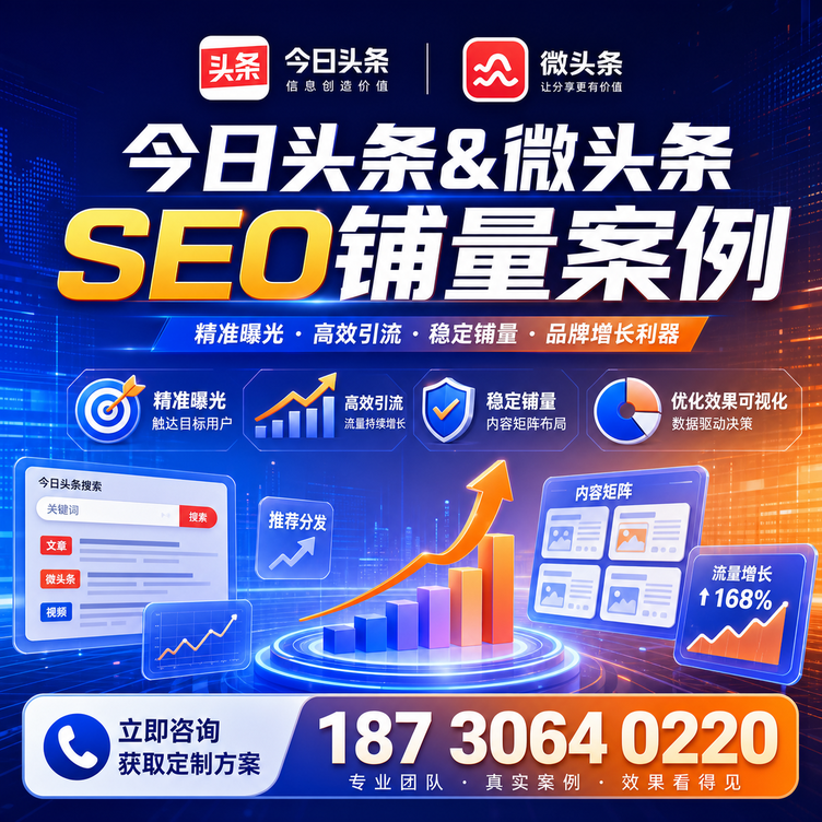深圳头条号SEO矩阵批量内容铺量成功案例